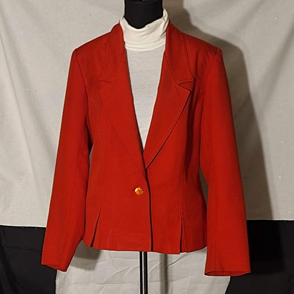 Three Flaggs Red Blazer